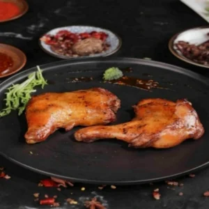 a Selection of High Quality Chicken Black Pepper Roasted Whole Legs Classic Snacks Fast Food